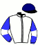 casaque portée par Revolte E. jockey du cheval de course JUREER, information pmu ZETURF casaque portée par Revolte E. jockey du cheval de course JUREER, information pmu ZETURF