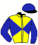 casaque portée par Crampe M. jockey du cheval de course SAPHIR BLUE STAR, information pmu ZETURF casaque portée par Crampe M. jockey du cheval de course SAPHIR BLUE STAR, information pmu ZETURF