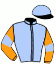 casaque portée par Mayeur R. jockey du cheval de course DIVA DU LUY, information pmu ZETURF casaque portée par Mayeur R. jockey du cheval de course DIVA DU LUY, information pmu ZETURF