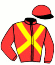 casaque portée par Metivier E. jockey du cheval de course PABAN ROYAL, information pmu ZETURF casaque portée par Metivier E. jockey du cheval de course PABAN ROYAL, information pmu ZETURF