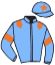 casaque portée par Zuliani L. jockey du cheval de course JABOUT DE CIERGUES, information pmu ZETURF casaque portée par Zuliani L. jockey du cheval de course JABOUT DE CIERGUES, information pmu ZETURF