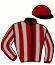 casaque portée par Chailloleau M. jockey du cheval de course INTERDIT DE JEU, information pmu ZETURF casaque portée par Chailloleau M. jockey du cheval de course INTERDIT DE JEU, information pmu ZETURF