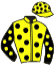 casaque portée par Mendizabal I. jockey du cheval de course MAIMOUNA, information pmu ZETURF casaque portée par Mendizabal I. jockey du cheval de course MAIMOUNA, information pmu ZETURF