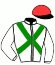 casaque portée par Foulon M. jockey du cheval de course JOBURG PONTADOUR, information pmu ZETURF casaque portée par Foulon M. jockey du cheval de course JOBURG PONTADOUR, information pmu ZETURF