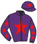 casaque portée par Mendizabal I. jockey du cheval de course ALPHA JET, information pmu ZETURF casaque portée par Mendizabal I. jockey du cheval de course ALPHA JET, information pmu ZETURF