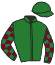 casaque portée par Werle A. jockey du cheval de course JONH LEMON, information pmu ZETURF casaque portée par Werle A. jockey du cheval de course JONH LEMON, information pmu ZETURF