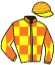 casaque portée par Corallo E. jockey du cheval de course CHAMPAGNE DANCER, information pmu ZETURF casaque portée par Corallo E. jockey du cheval de course CHAMPAGNE DANCER, information pmu ZETURF
