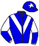 casaque portée par Journiac Tho. jockey du cheval de course ESPRIT TRANQUILLE, information pmu ZETURF