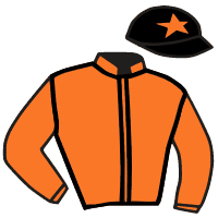 casaque portée par Charron J. jockey du cheval de course PARI BREST, information pmu ZETURF