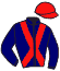 casaque portée par Trolley De Prevaux G. jockey du cheval de course BRIDGET POMPADOUR, information pmu ZETURF casaque portée par Trolley De Prevaux G. jockey du cheval de course BRIDGET POMPADOUR, information pmu ZETURF