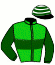 casaque portée par Lauron M. jockey du cheval de course WESSEX, information pmu ZETURF
