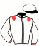 casaque portée par Lenders M. jockey du cheval de course ESQUILIN, information pmu ZETURF