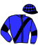 casaque portée par Delasalle B. jockey du cheval de course I SPEED LUCKY, information pmu ZETURF