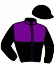 casaque portée par Potier Mat. jockey du cheval de course GIBSON TREMBLADAIS, information pmu ZETURF
