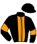 casaque portée par Bonne D. jockey du cheval de course LEXIS DAB, information pmu ZETURF casaque portée par Bonne D. jockey du cheval de course LEXIS DAB, information pmu ZETURF