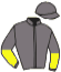 casaque portée par Guarato Adr. jockey du cheval de course IVAN DE L'ERDRE, information pmu ZETURF