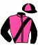 casaque portée par Dubreil J. jockey du cheval de course KISS ME SMART, information pmu ZETURF
