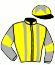 casaque portée par Martino S. jockey du cheval de course SUMATRAN TIGER (FR), information pmu ZETURF