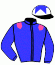 casaque portée par Eon Mlle M. jockey du cheval de course PEDROZZO (FR), information pmu ZETURF