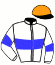casaque portée par Subias A. jockey du cheval de course GOTHIQUE (FR), information pmu ZETURF