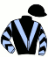 casaque portée par Poirier Mlle C. jockey du cheval de course ADORATA (FR), information pmu ZETURF