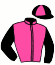 casaque portée par Carpentier B. jockey du cheval de course ICARUS, information pmu ZETURF