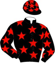 casaque portée par Parys C. jockey du cheval de course JACKPOT ATOUT, information pmu ZETURF