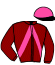 casaque portée par Barzalona A. jockey du cheval de course LOUVE SAPHIR, information pmu ZETURF