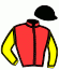 casaque portée par Carney Mme Mad. jockey du cheval de course PERHAPS, information pmu ZETURF