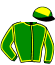 casaque portée par Corallo E. jockey du cheval de course VALADORA, information pmu ZETURF