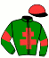 casaque portée par Subias A. jockey du cheval de course MAGIC MERCURY, information pmu ZETURF