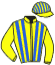 casaque portée par Rousseau L. jockey du cheval de course MISS LIZY, information pmu ZETURF casaque portée par Rousseau L. jockey du cheval de course MISS LIZY, information pmu ZETURF