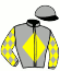 casaque portée par Berto M. jockey du cheval de course DSCHINGIS VOYAGE, information pmu ZETURF casaque portée par Berto M. jockey du cheval de course DSCHINGIS VOYAGE, information pmu ZETURF