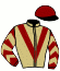 casaque portée par Baron Axe. jockey du cheval de course PARAFECTION, information pmu ZETURF casaque portée par Baron Axe. jockey du cheval de course PARAFECTION, information pmu ZETURF