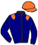 casaque portée par Eon Mlle M. jockey du cheval de course INTUITION, information pmu ZETURF casaque portée par Eon Mlle M. jockey du cheval de course INTUITION, information pmu ZETURF