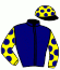 casaque portée par Eon Mlle M. jockey du cheval de course VINO BELLO, information pmu ZETURF casaque portée par Eon Mlle M. jockey du cheval de course VINO BELLO, information pmu ZETURF