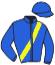 casaque portée par Raffin E. jockey du cheval de course JOW PIQUENARD, information pmu ZETURF