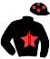 casaque portée par Abrivard M. jockey du cheval de course KOKAHINE, information pmu ZETURF