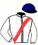 casaque portée par Barrier A. jockey du cheval de course LORD DAIRPET, information pmu ZETURF casaque portée par Barrier A. jockey du cheval de course LORD DAIRPET, information pmu ZETURF