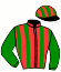 casaque portée par Girouard J. jockey du cheval de course FRODON THONIC, information pmu ZETURF casaque portée par Girouard J. jockey du cheval de course FRODON THONIC, information pmu ZETURF