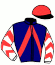 casaque portée par Bonne D. jockey du cheval de course HIRONDELLE FEE, information pmu ZETURF casaque portée par Bonne D. jockey du cheval de course HIRONDELLE FEE, information pmu ZETURF