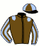 casaque portée par Beaufils G. jockey du cheval de course KOBE BEJI, information pmu ZETURF casaque portée par Beaufils G. jockey du cheval de course KOBE BEJI, information pmu ZETURF