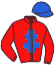 casaque portée par Ploquin Pau. Ph. jockey du cheval de course LOUISIANA DU DERBY, information pmu ZETURF casaque portée par Ploquin Pau. Ph. jockey du cheval de course LOUISIANA DU DERBY, information pmu ZETURF