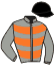 casaque portée par Roussel Leo jockey du cheval de course SHOWGA, information pmu ZETURF casaque portée par Roussel Leo jockey du cheval de course SHOWGA, information pmu ZETURF