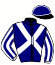 casaque portée par Chalon Ch. jockey du cheval de course KALIE TEJY, information pmu ZETURF casaque portée par Chalon Ch. jockey du cheval de course KALIE TEJY, information pmu ZETURF