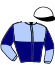 casaque portée par Bridault F. jockey du cheval de course ILLUSION A TROIS (FR), information pmu ZETURF
