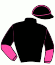 casaque portée par Pou Pou G. A. jockey du cheval de course JEANNOT DE BOUTEAU (FR), information pmu ZETURF