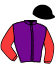 casaque portée par Abrivard A. jockey du cheval de course INES DE GLADJESS, information pmu ZETURF