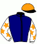casaque portée par Lebourgeois Y. jockey du cheval de course LARA MADRIK, information pmu ZETURF