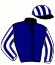 casaque portée par Koubiche L. jockey du cheval de course HEROINE DE GUERRE, information pmu ZETURF casaque portée par Koubiche L. jockey du cheval de course HEROINE DE GUERRE, information pmu ZETURF
